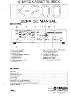 Yamaha K-200 - Service Manual1